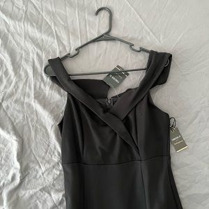 forever21 long black gown Large